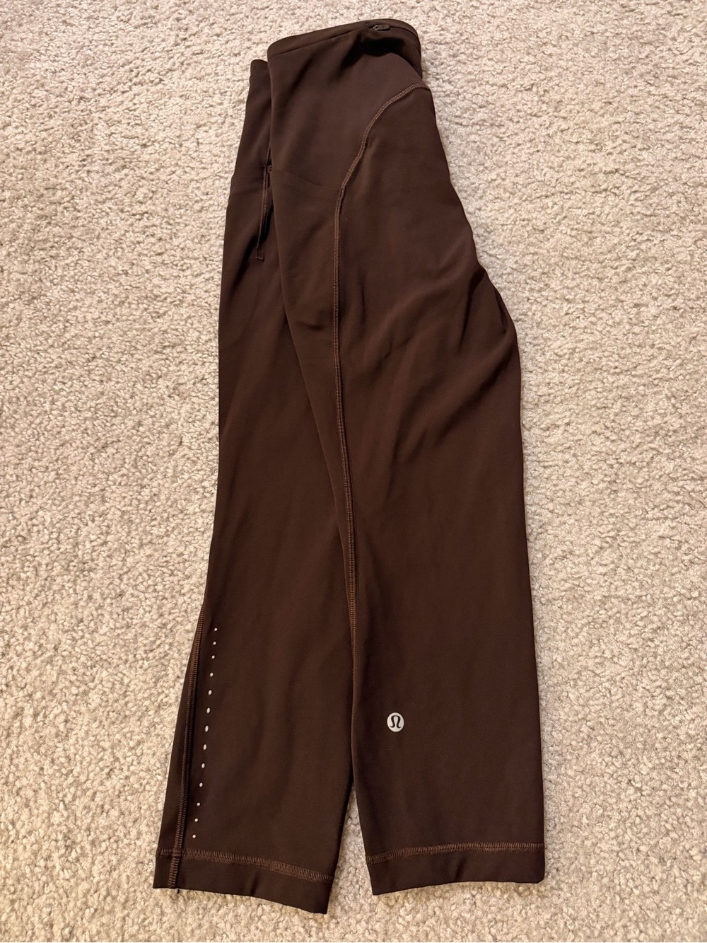 lululemon athletica Brown Cropped Athletic Pants